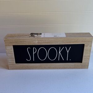 Rae Dunn Natural Wood Decor Piece